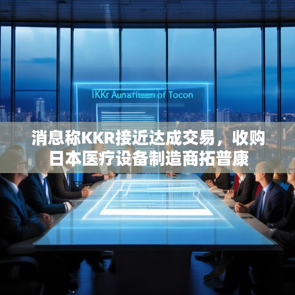 消息称KKR接近达成交易，收购日本医疗设备制造商拓普康