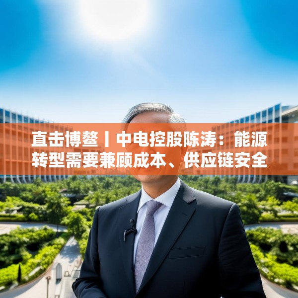 直击博鳌丨中电控股陈涛：能源转型需要兼顾成本、供应链安全和市场需求