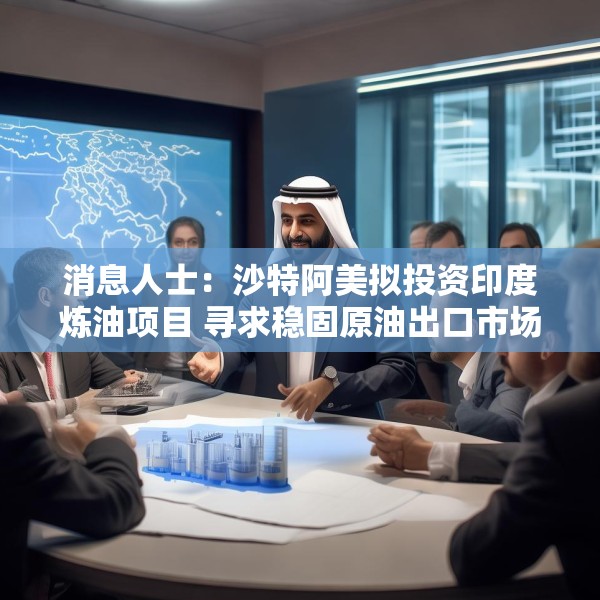 消息人士：沙特阿美拟投资印度炼油项目 寻求稳固原油出口市场