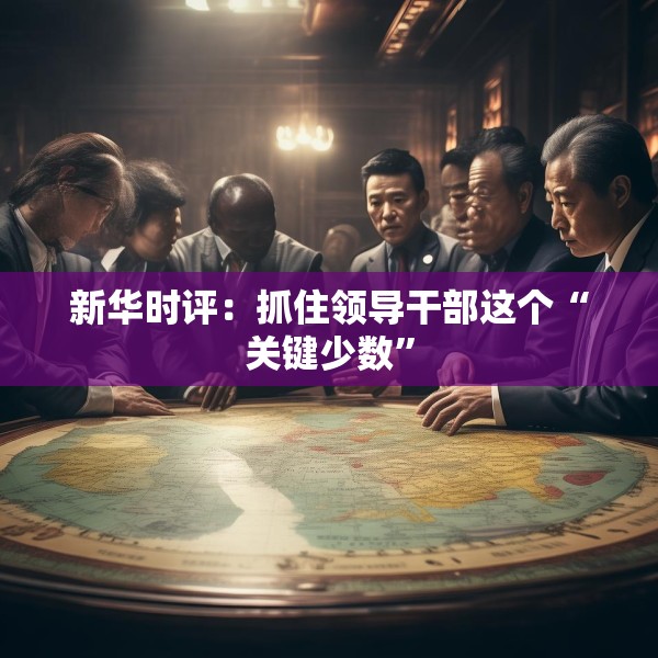 新华时评：抓住领导干部这个“关键少数”