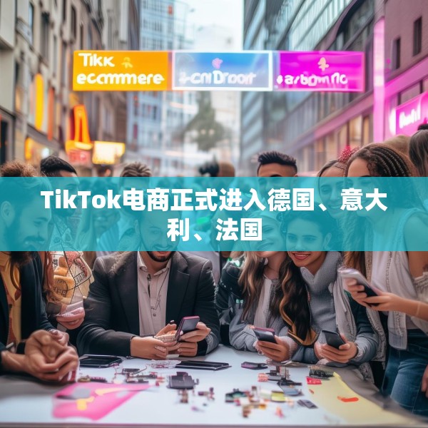 TikTok电商正式进入德国、意大利、法国