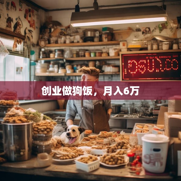 创业做狗饭，月入6万