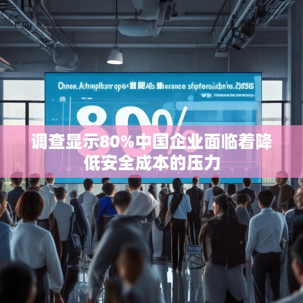调查显示80%中国企业面临着降低安全成本的压力