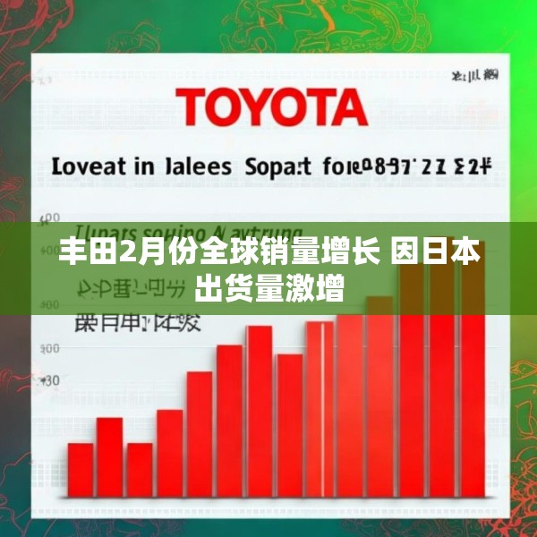 丰田2月份全球销量增长 因日本出货量激增