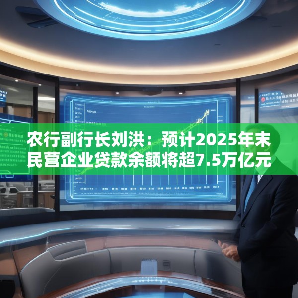 农行副行长刘洪：预计2025年末民营企业贷款余额将超7.5万亿元