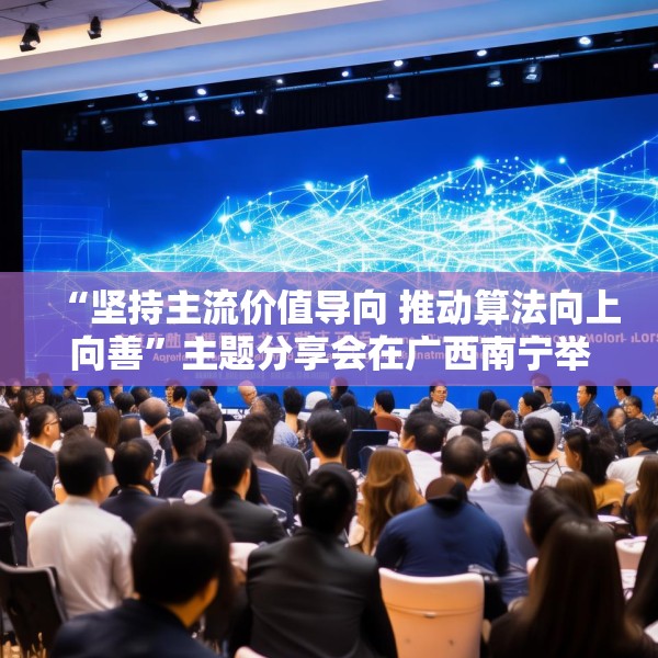 “坚持主流价值导向 推动算法向上向善”主题分享会在广西南宁举行
