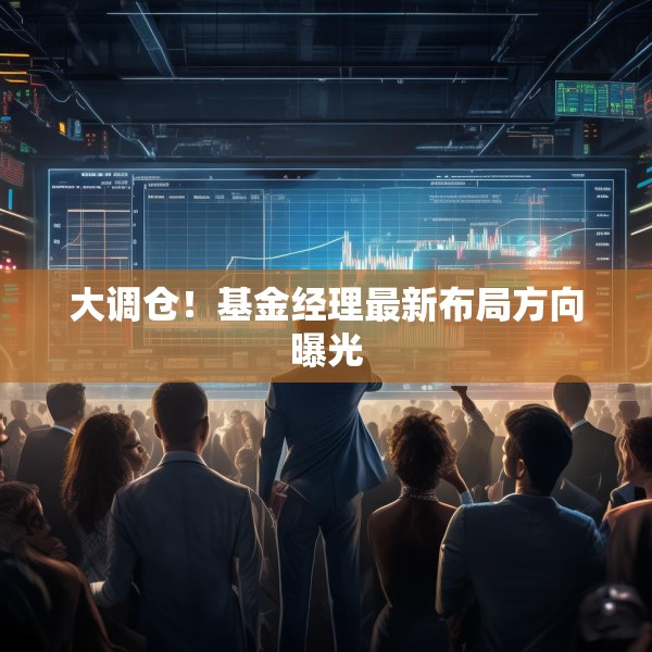 大调仓！基金经理最新布局方向曝光