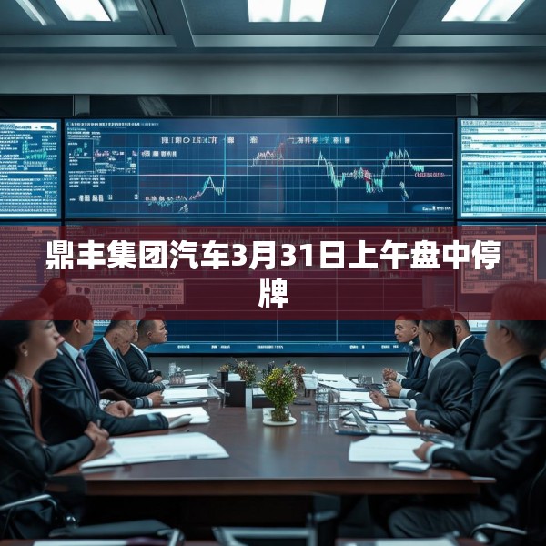 鼎丰集团汽车3月31日上午盘中停牌