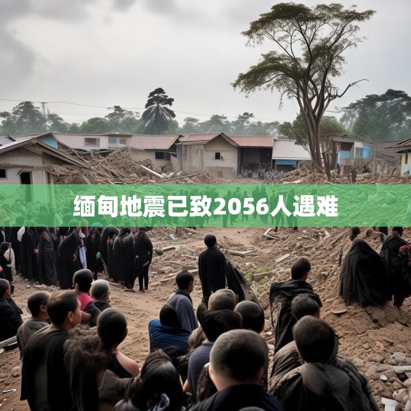 缅甸地震已致2056人遇难