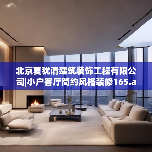 北京夏犹清建筑装饰工程有限公司|小户客厅简约风格装修165.a41b42c45fgy.52uyk