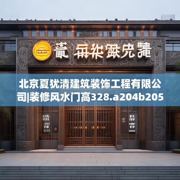 北京夏犹清建筑装饰工程有限公司|装修风水门高328.a204b205c208fgy.215htyj