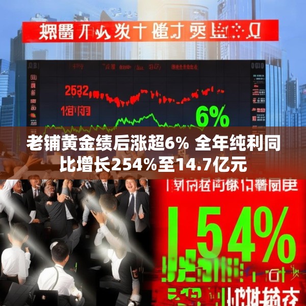 老铺黄金绩后涨超6% 全年纯利同比增长254%至14.7亿元