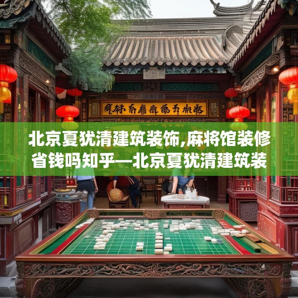 北京夏犹清建筑装饰,麻将馆装修省钱吗知乎—北京夏犹清建筑装饰373.a249b250c253fgy.260poiy
