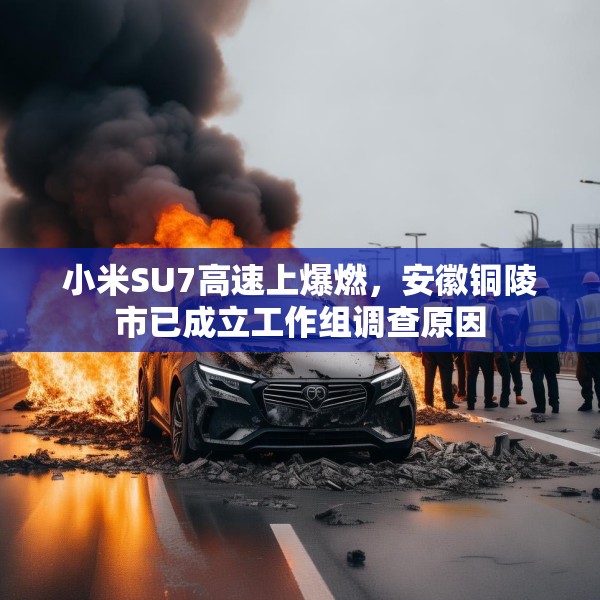 小米SU7高速上爆燃，安徽铜陵市已成立工作组调查原因