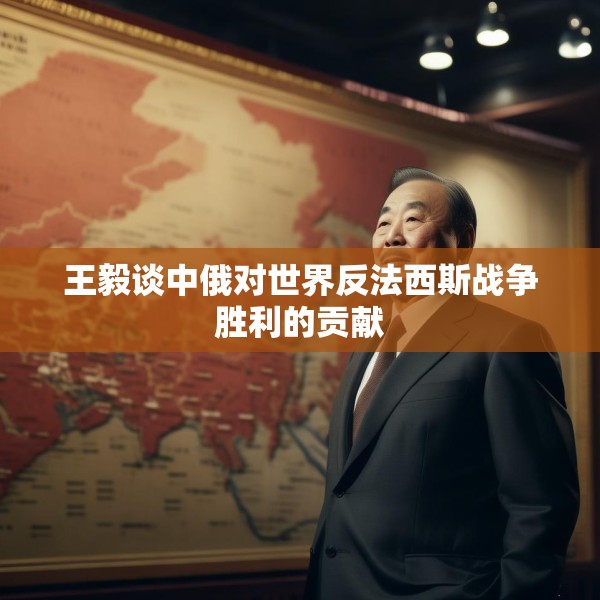 王毅谈中俄对世界反法西斯战争胜利的贡献