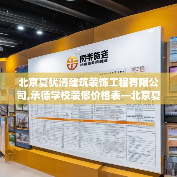 北京夏犹清建筑装饰工程有限公司,承德学校装修价格表—北京夏犹清建筑装饰工程有限公司196.a72b73c76fgy.83dewqe