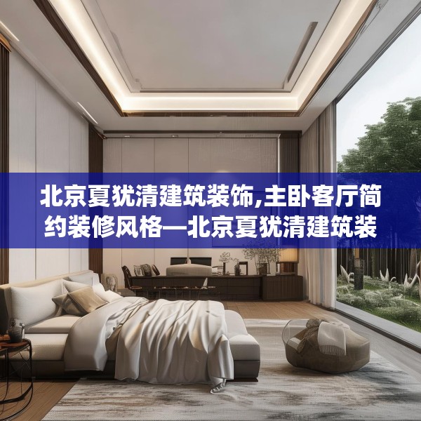 北京夏犹清建筑装饰,主卧客厅简约装修风格—北京夏犹清建筑装饰196.a72b73c76fgy.83dewqe