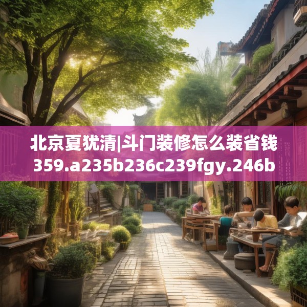 北京夏犹清|斗门装修怎么装省钱359.a235b236c239fgy.246bnbn