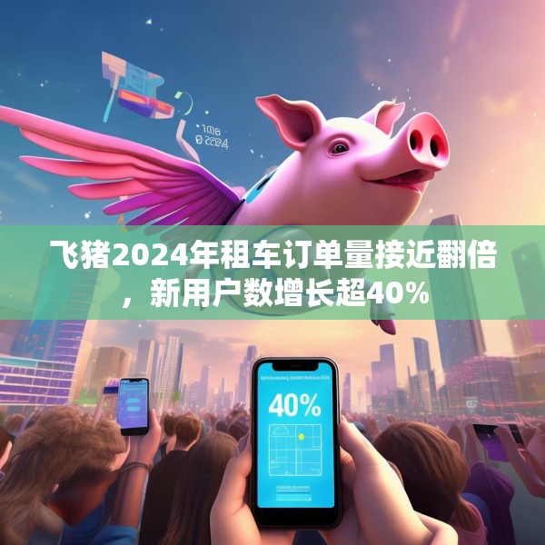 飞猪2024年租车订单量接近翻倍，新用户数增长超40%
