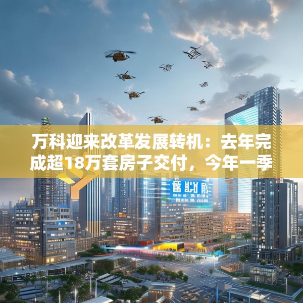 万科迎来改革发展转机：去年完成超18万套房子交付，今年一季度公开债已兑付