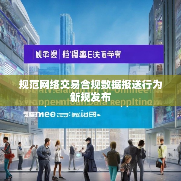 规范网络交易合规数据报送行为新规发布