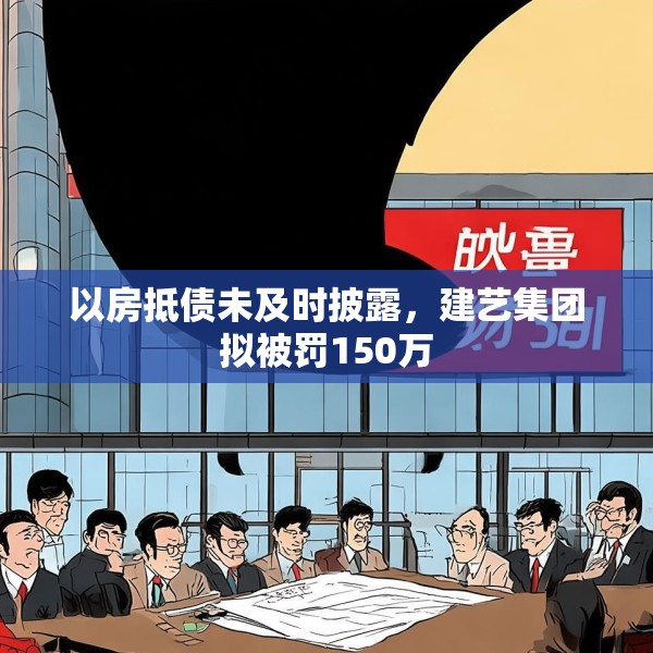 以房抵债未及时披露，建艺集团拟被罚150万