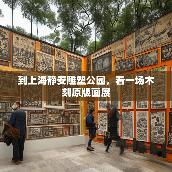 到上海静安雕塑公园，看一场木刻原版画展
