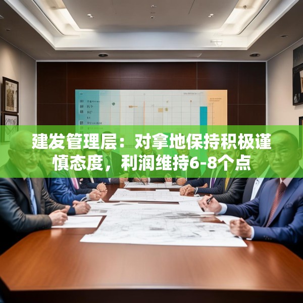 建发管理层：对拿地保持积极谨慎态度，利润维持6-8个点