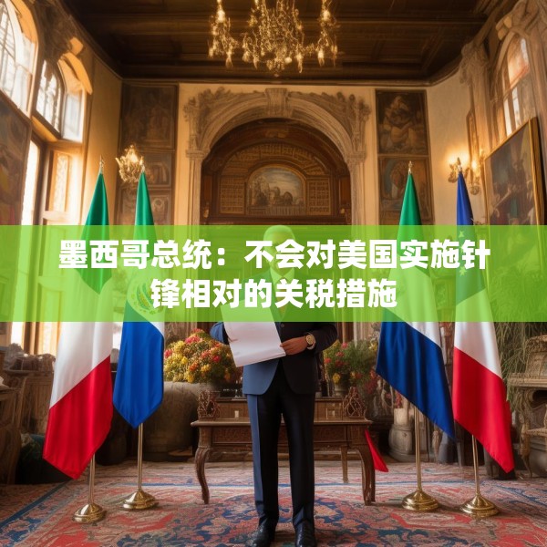 墨西哥总统：不会对美国实施针锋相对的关税措施