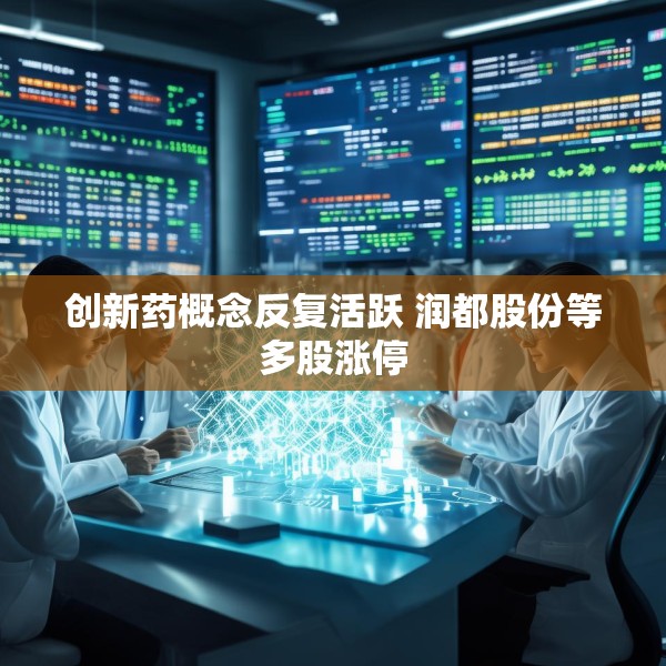创新药概念反复活跃 润都股份等多股涨停
