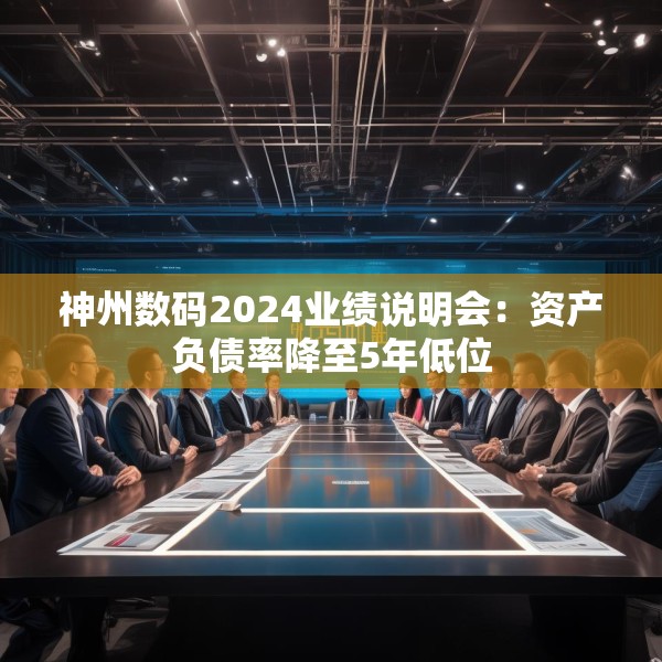 神州数码2024业绩说明会：资产负债率降至5年低位