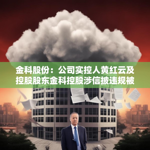 金科股份：公司实控人黄红云及控股股东金科控股涉信披违规被立案