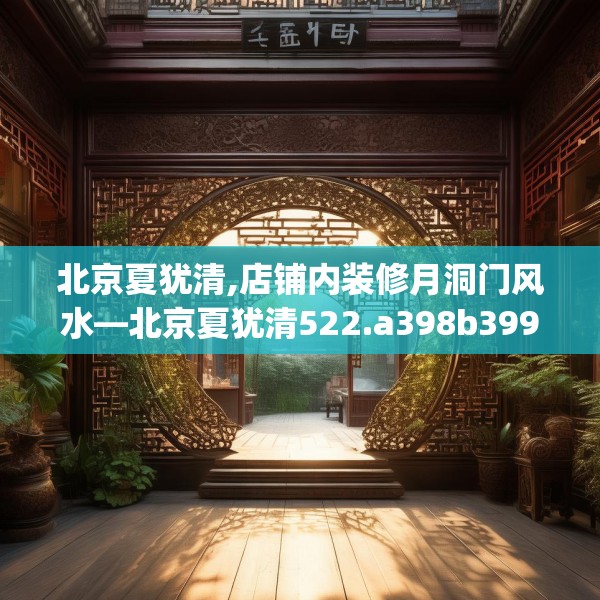 北京夏犹清,店铺内装修月洞门风水—北京夏犹清522.a398b399c402fgy.409nbn
