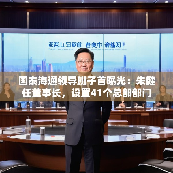 国泰海通领导班子首曝光：朱健任董事长，设置41个总部部门