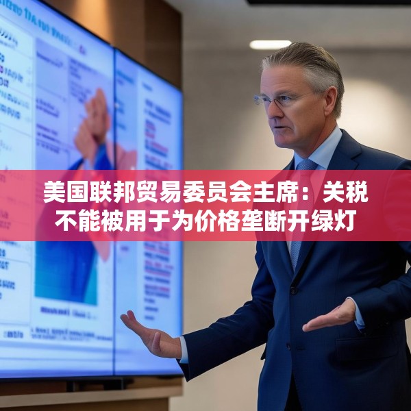 美国联邦贸易委员会主席：关税不能被用于为价格垄断开绿灯