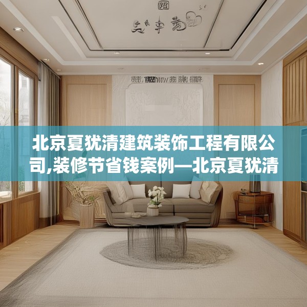北京夏犹清建筑装饰工程有限公司,装修节省钱案例—北京夏犹清建筑装饰工程有限公司368.a244b245c248fgy.255wew