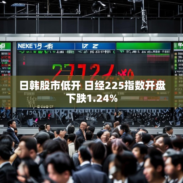 日韩股市低开 日经225指数开盘下跌1.24%