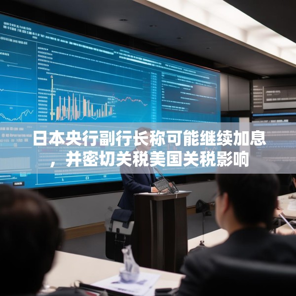 日本央行副行长称可能继续加息，并密切关税美国关税影响