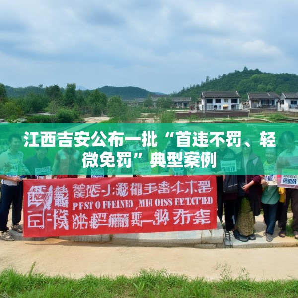 江西吉安公布一批“首违不罚、轻微免罚”典型案例