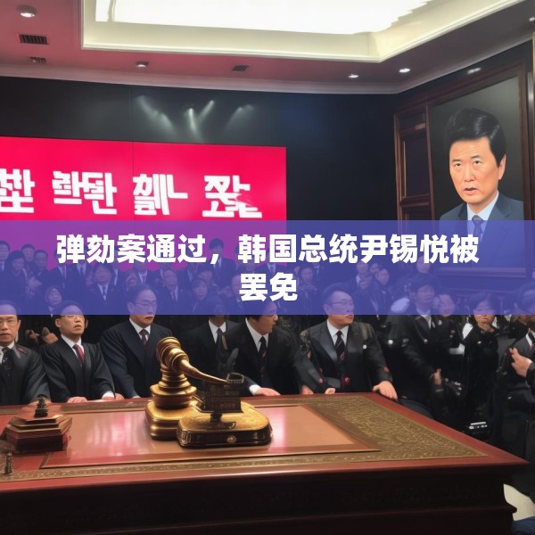弹劾案通过，韩国总统尹锡悦被罢免