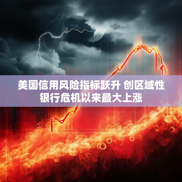 美国信用风险指标跃升 创区域性银行危机以来最大上涨