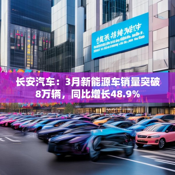 长安汽车：3月新能源车销量突破8万辆，同比增长48.9%