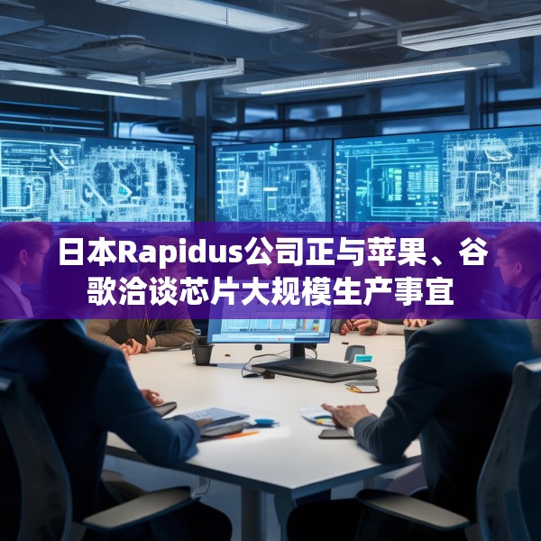 日本Rapidus公司正与苹果、谷歌洽谈芯片大规模生产事宜