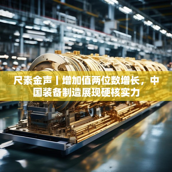 尺素金声丨增加值两位数增长，中国装备制造展现硬核实力