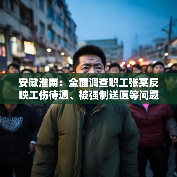 安徽淮南：全面调查职工张某反映工伤待遇、被强制送医等问题