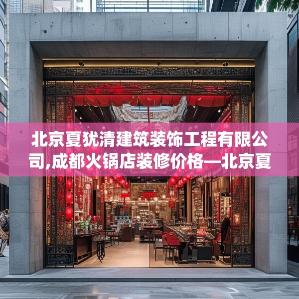 北京夏犹清建筑装饰工程有限公司,成都火锅店装修价格—北京夏犹清建筑装饰工程有限公司434.a310b311c314fgy.32176667