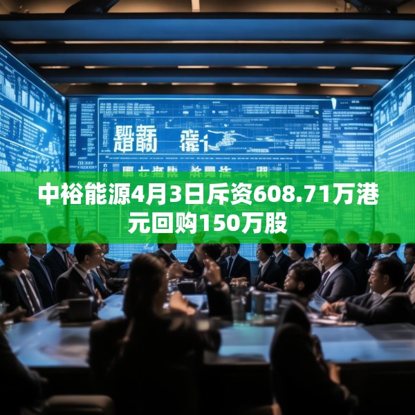 中裕能源4月3日斥资608.71万港元回购150万股