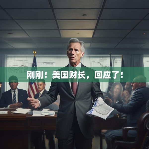 刚刚！美国财长，回应了！