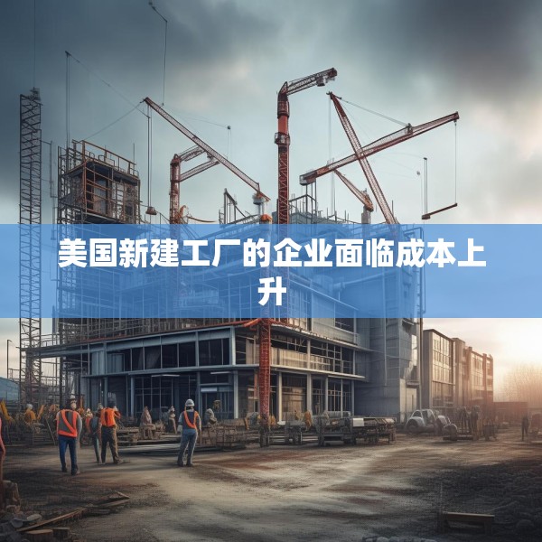 美国新建工厂的企业面临成本上升
