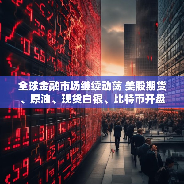 全球金融市场继续动荡 美股期货、原油、现货白银、比特币开盘继续暴跌